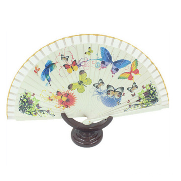 Billige handheld Bambus Hand fan Handwerk